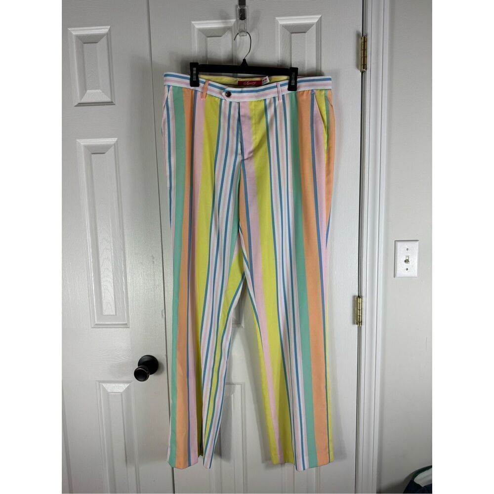 Shinesty Mens Striped Pants Size 38/36
